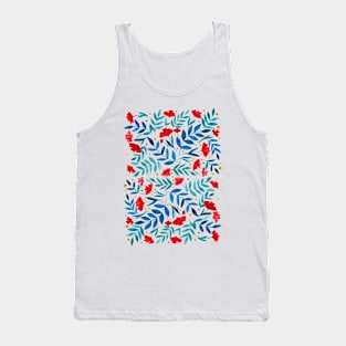 Magical garden - blue and orange Tank Top